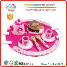 2014 New Toy Wooden Mini Tea Set Toy EZ8079